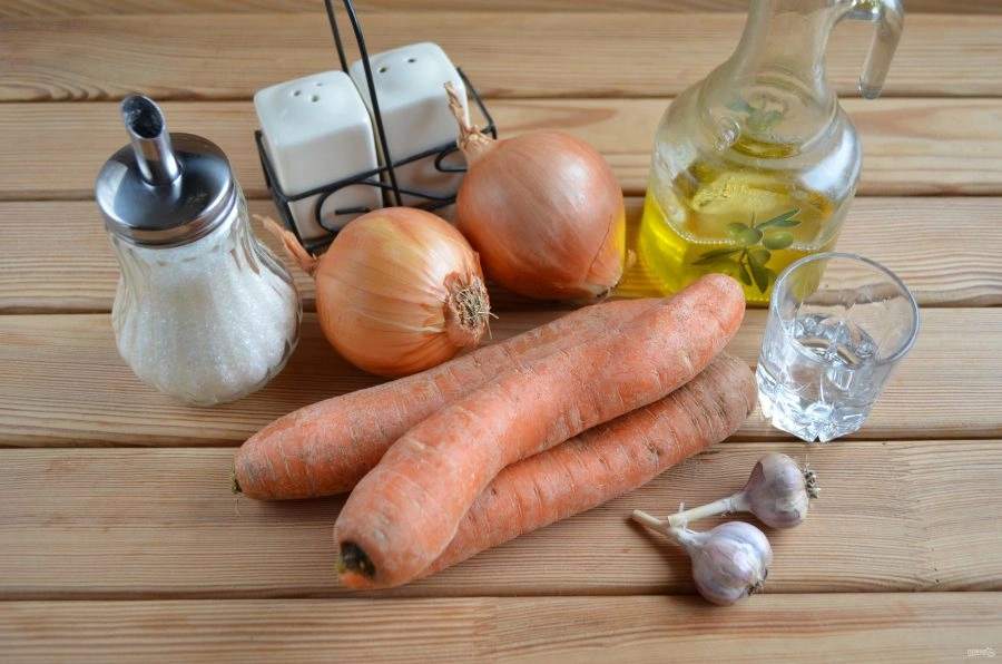 Шаг 1: Морковь по-корейски