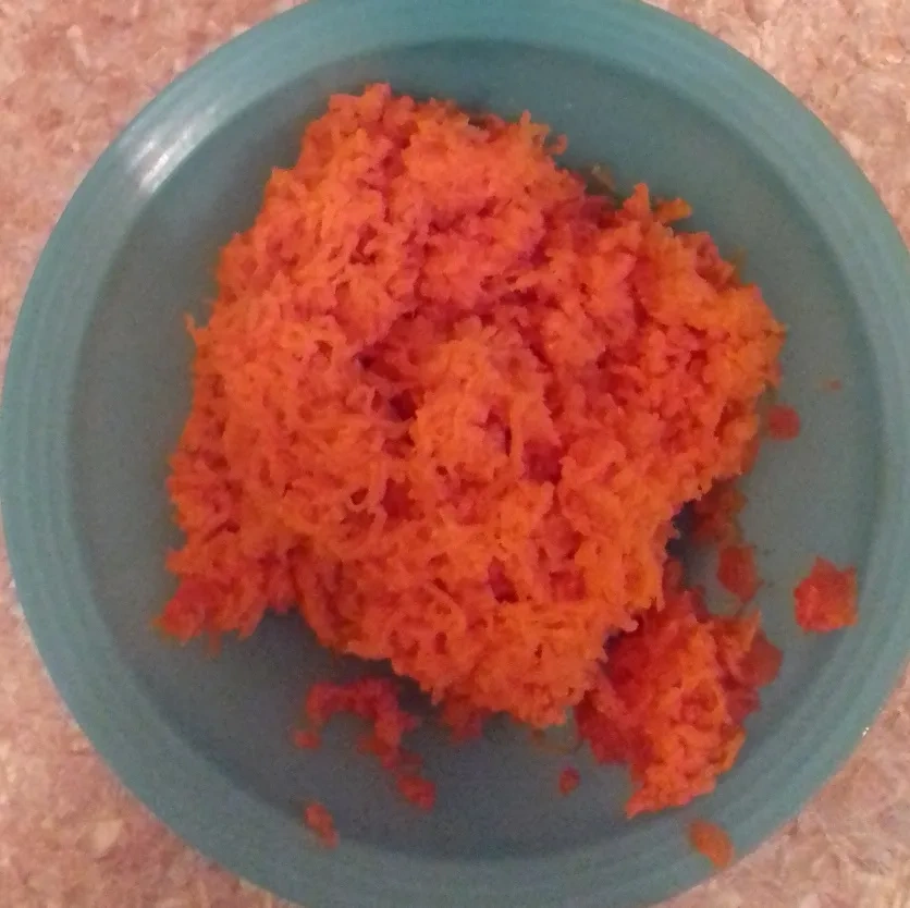 Морковно-кокосовые конфетки: шаг 1