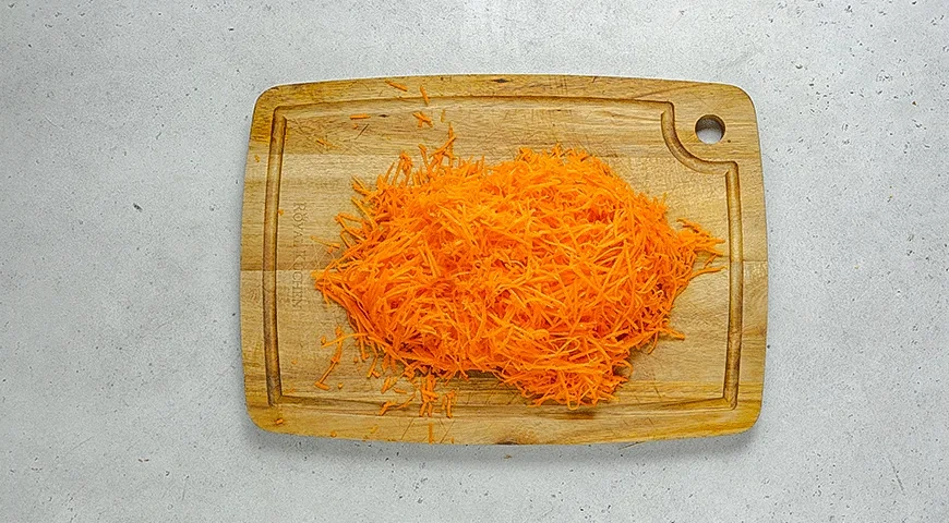 Морковное печенье с кремом и карамелью: шаг 1