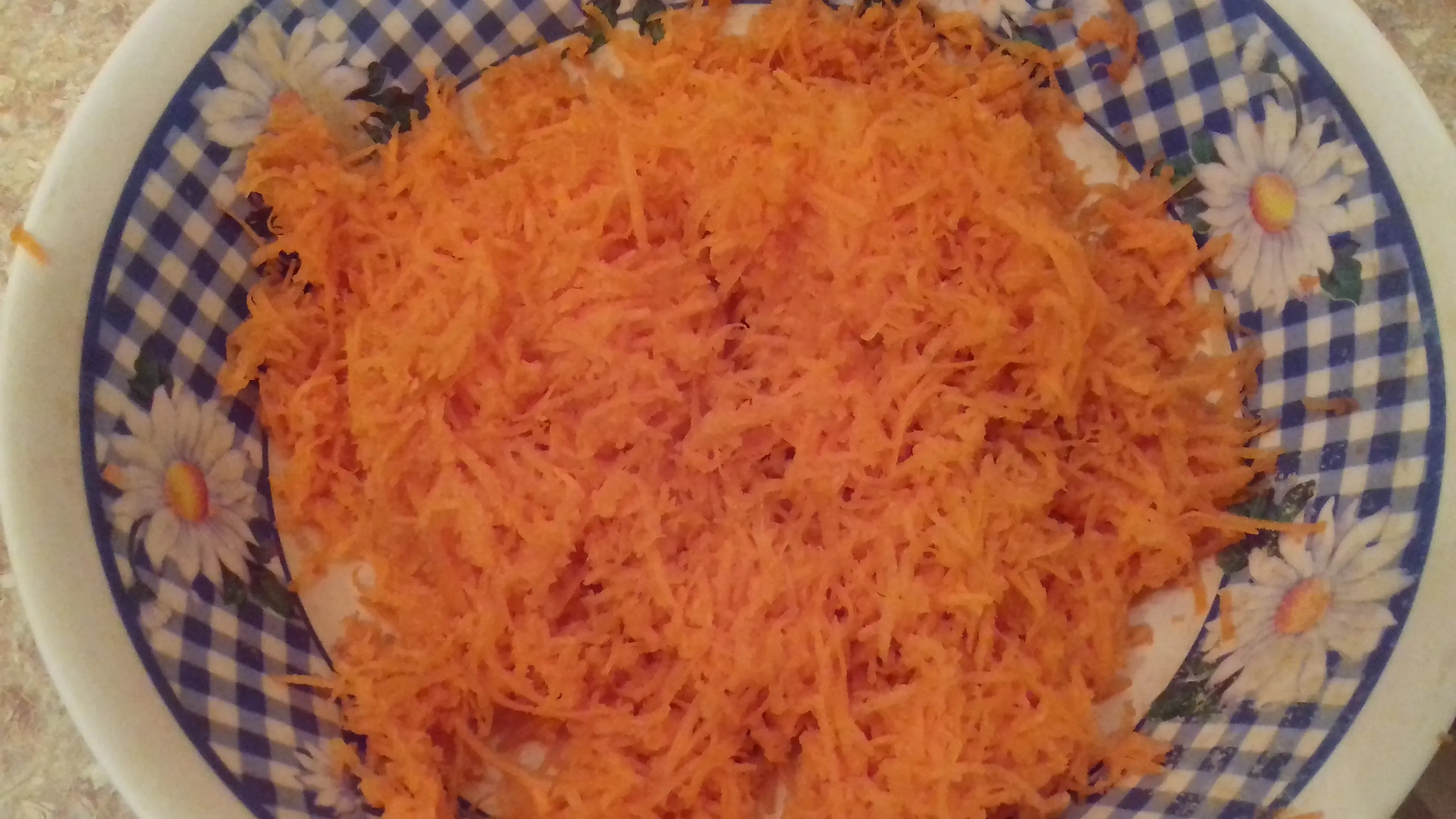 Морковный торт с творожным кремом: шаг 1