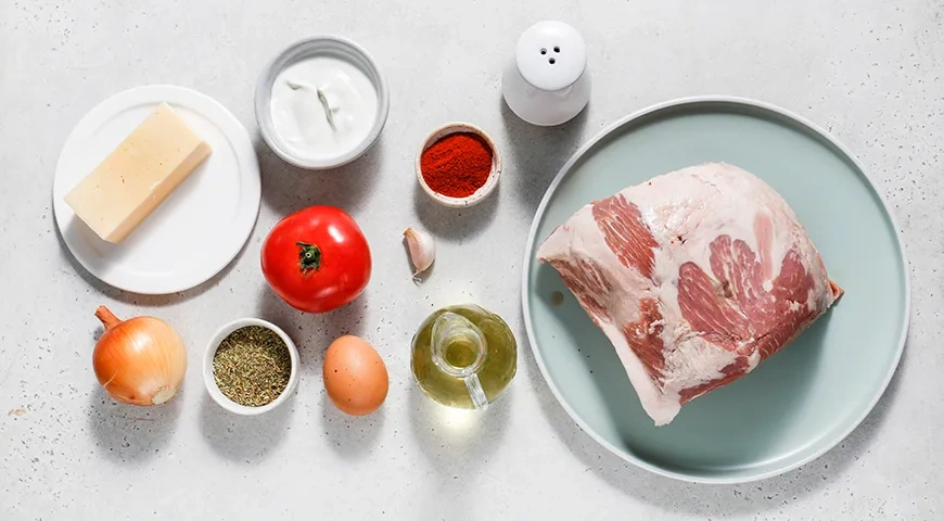 Мясо по-французски из свинины на сковороде: шаг 1
