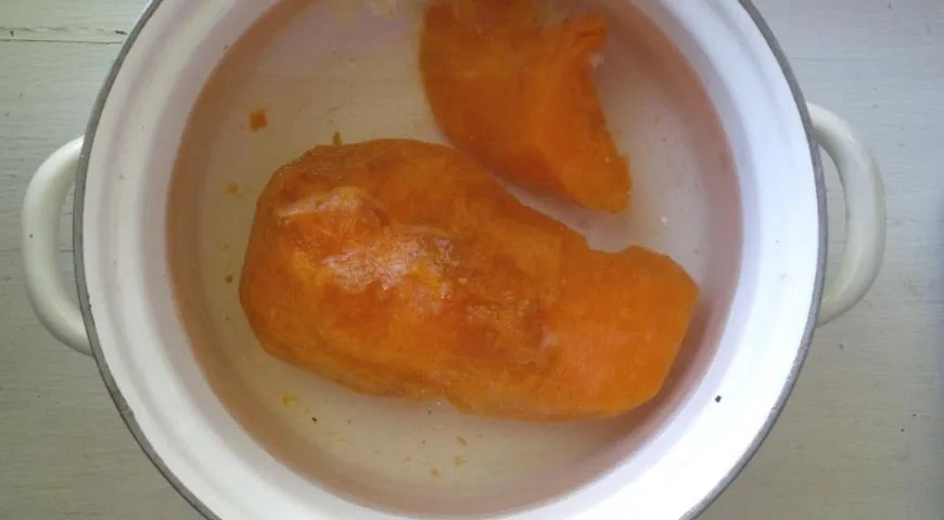 Наполеон с тыквенным кремом: шаг 1