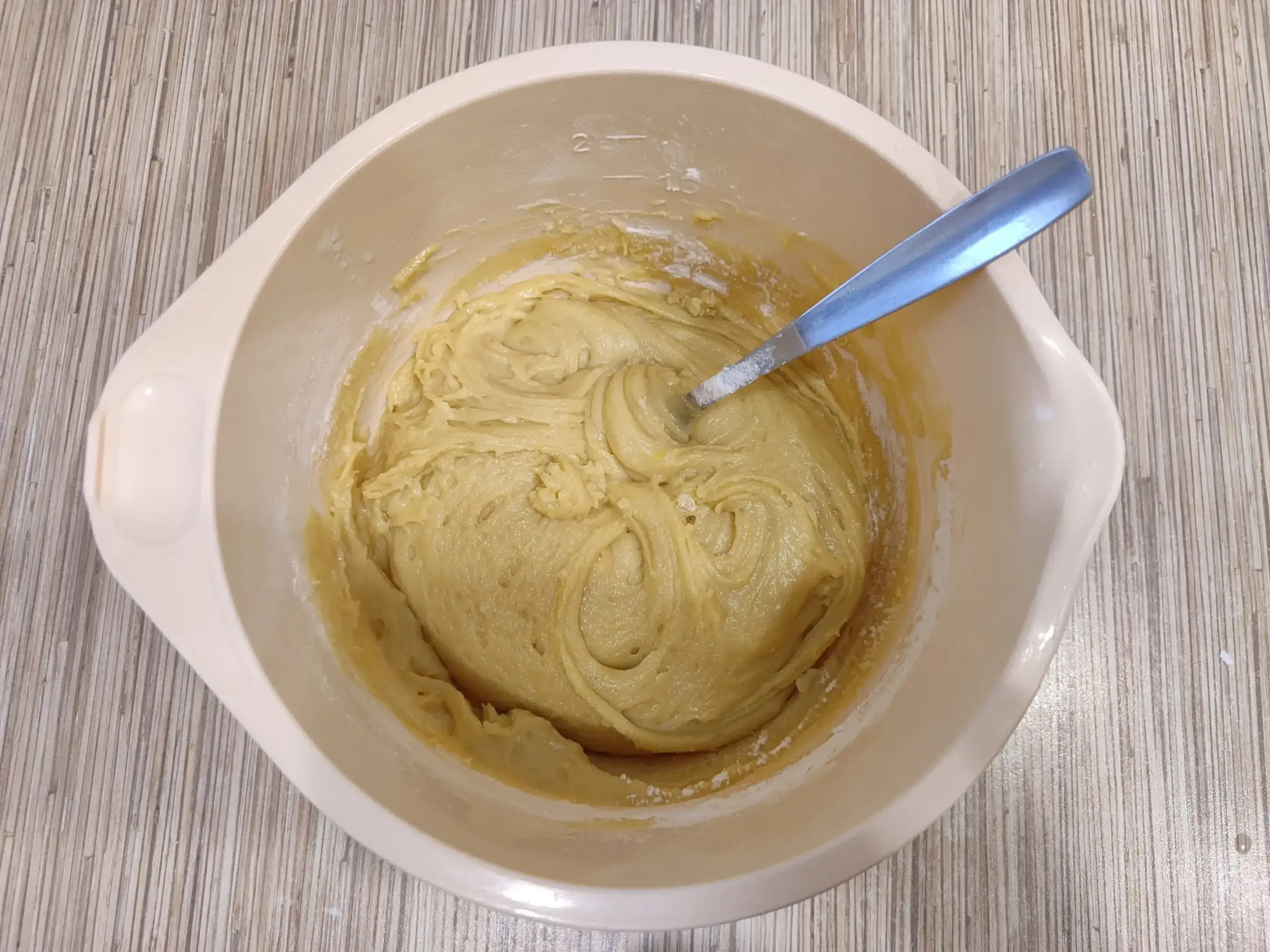 Новогоднее медовое печенье: шаг 1