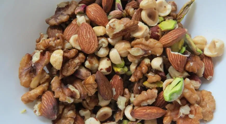 Очень ореховый тарт: шаг 1