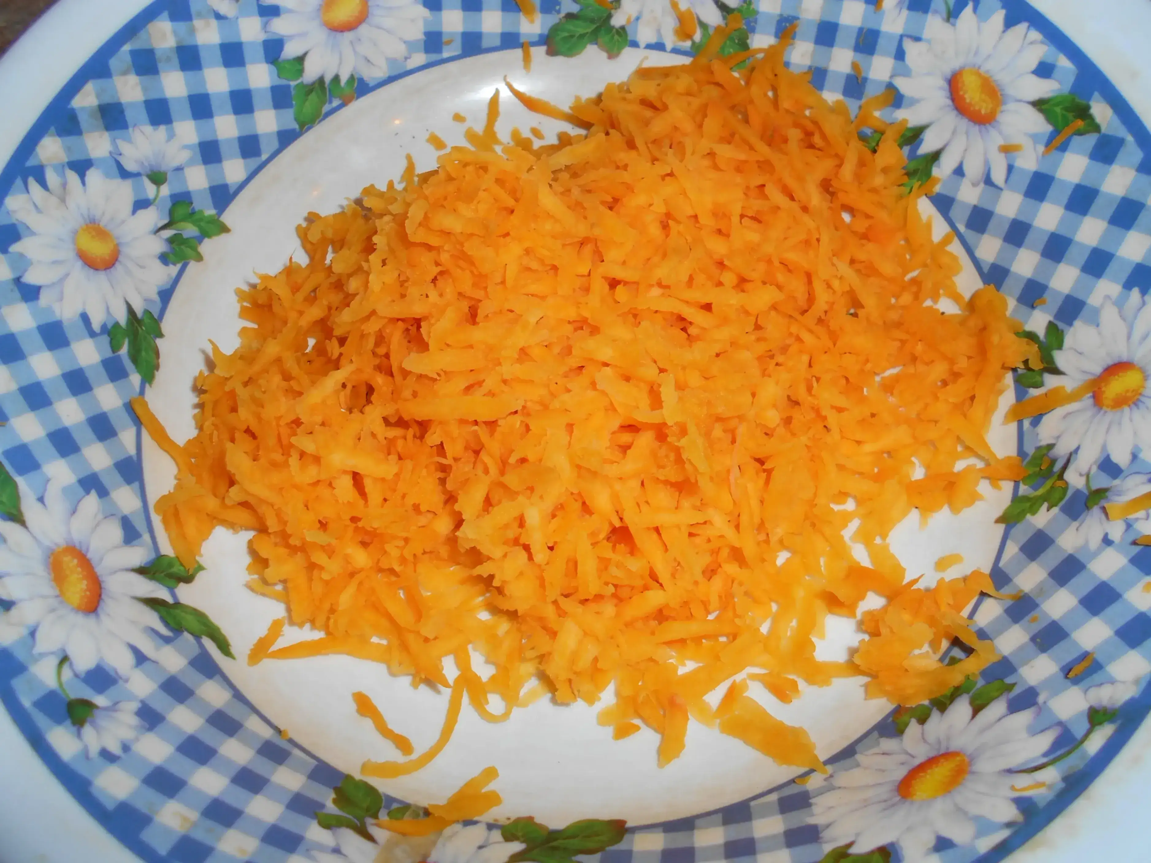 Оладушки с тыквой: шаг 1