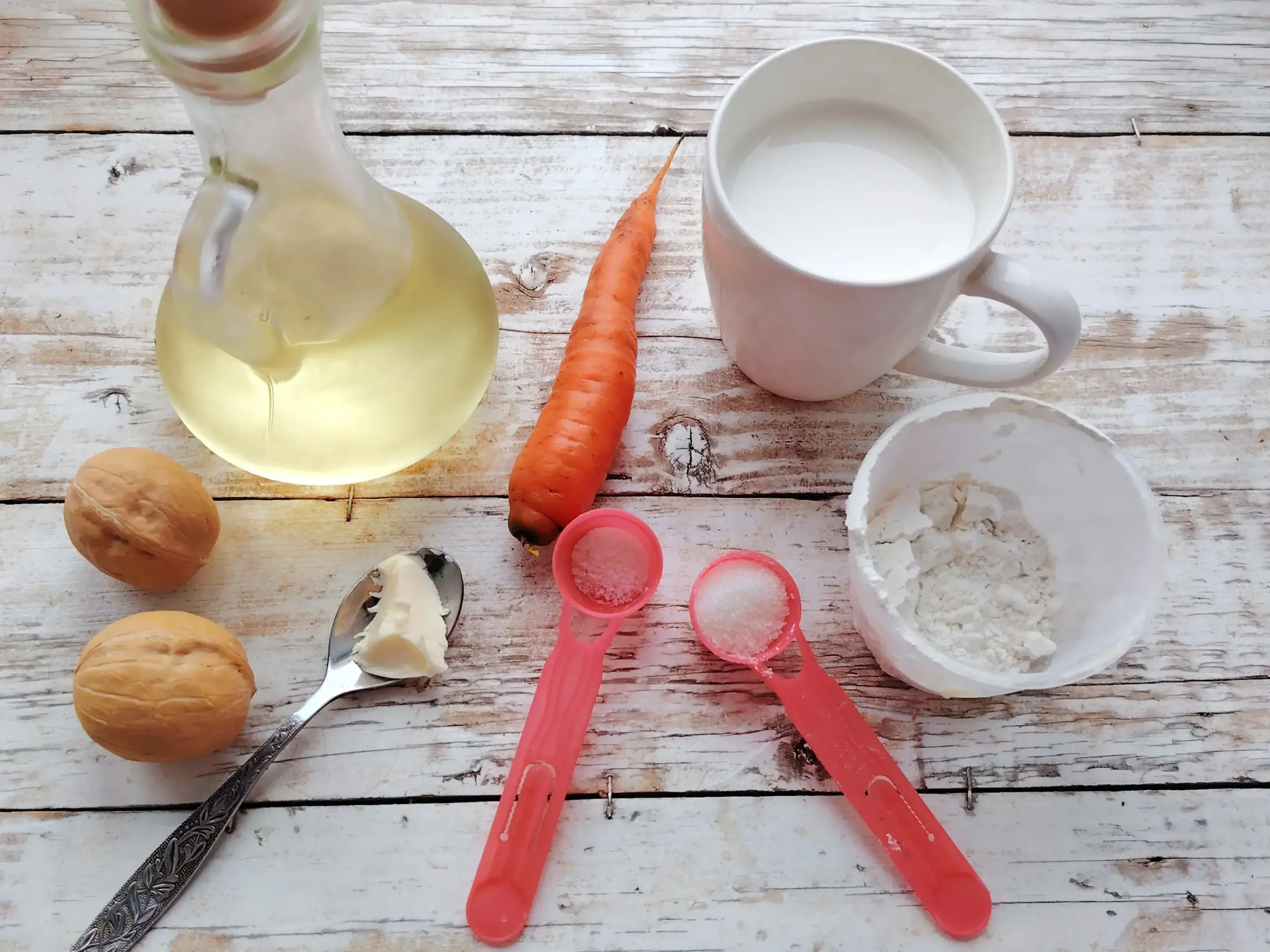 Осенние морковные маффины с карамельной морковью: шаг 1