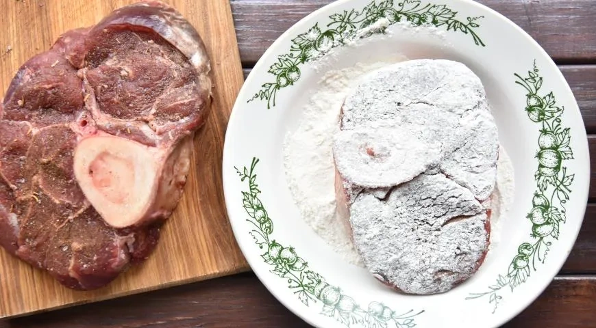 Оссобуко по - милански: шаг 1