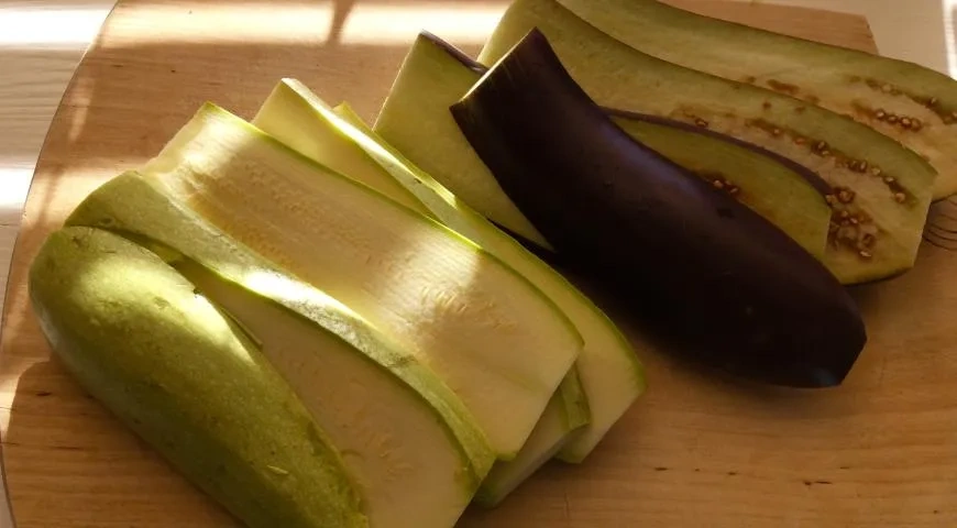 Овощные рулетики: шаг 1