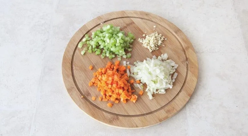 Папарделле с говядиной: шаг 1