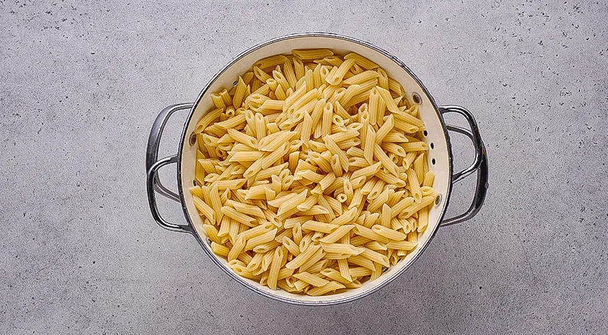 Паста с курицей в тыквенном соусе: шаг 1