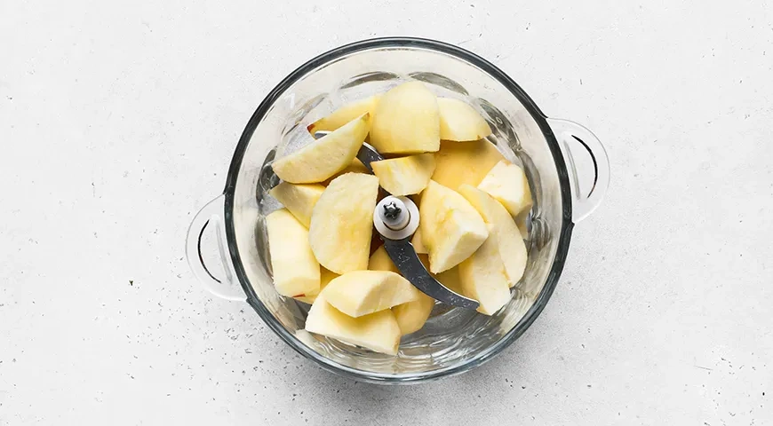 Пастила с желатином: шаг 1