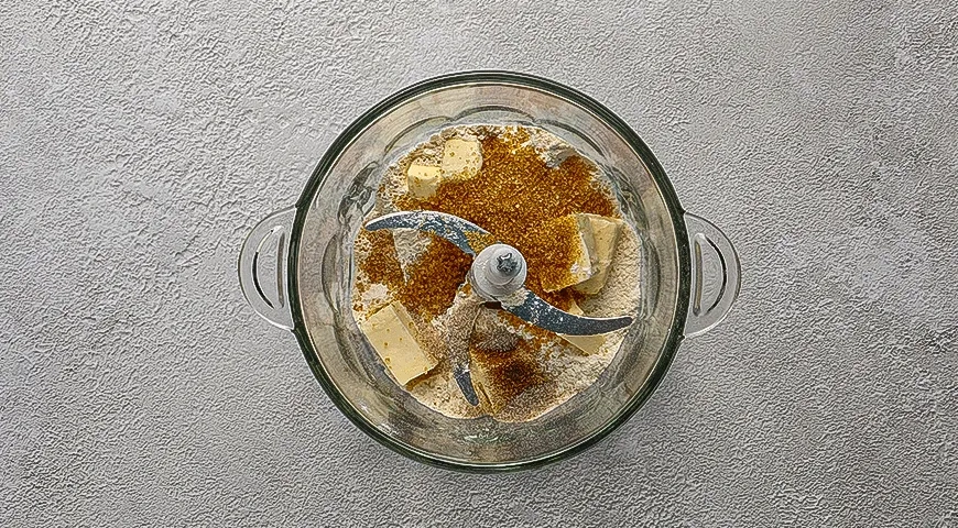 Печенье крамбл-куки с яблоками: шаг 1