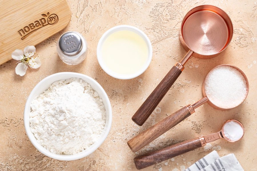 Шаг 1: Печенье mинутка без маргарин а