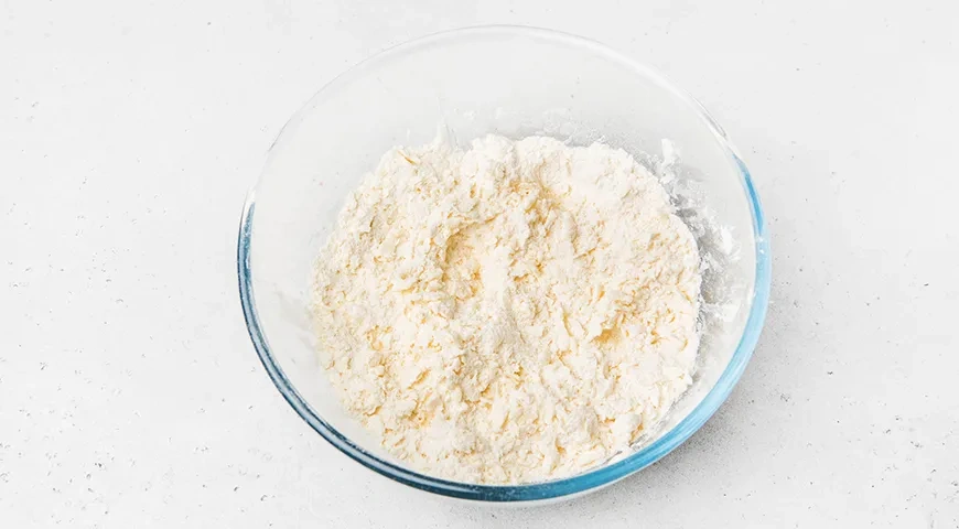 Печенье «Минутка» с повидлом: шаг 1