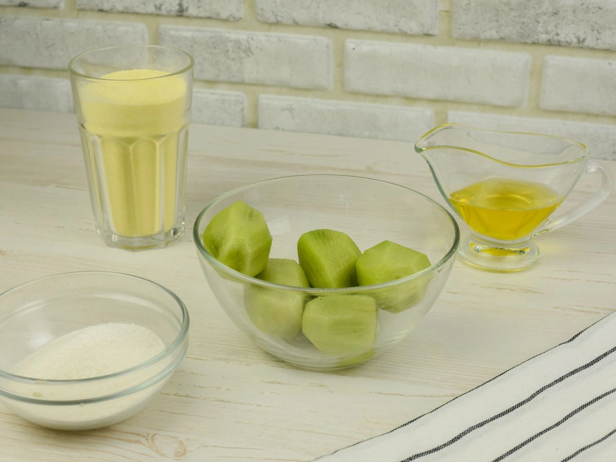 Шаг 1: Печенье с киви