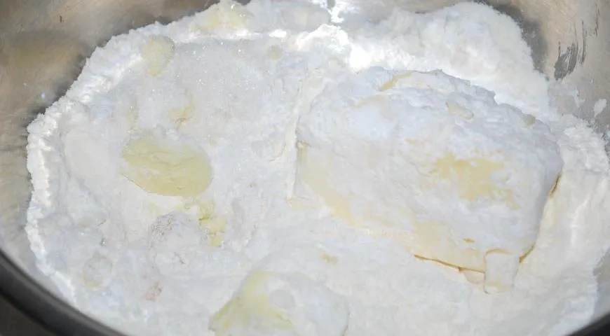 Печенье «Сердечки»: шаг 1