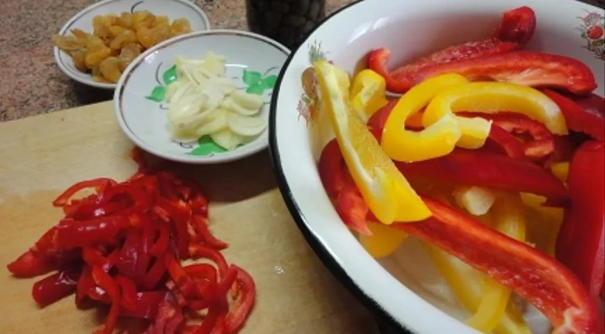 Пепероната: шаг 1