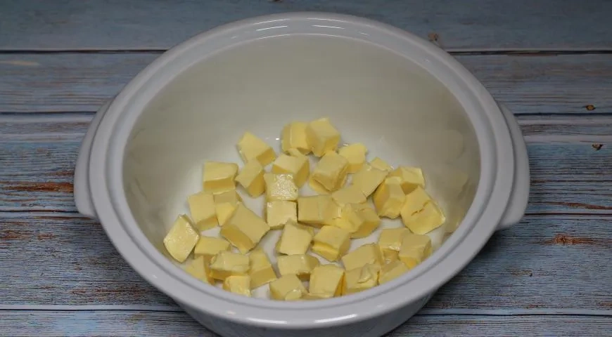 Песочные кольца с орехами: шаг 1