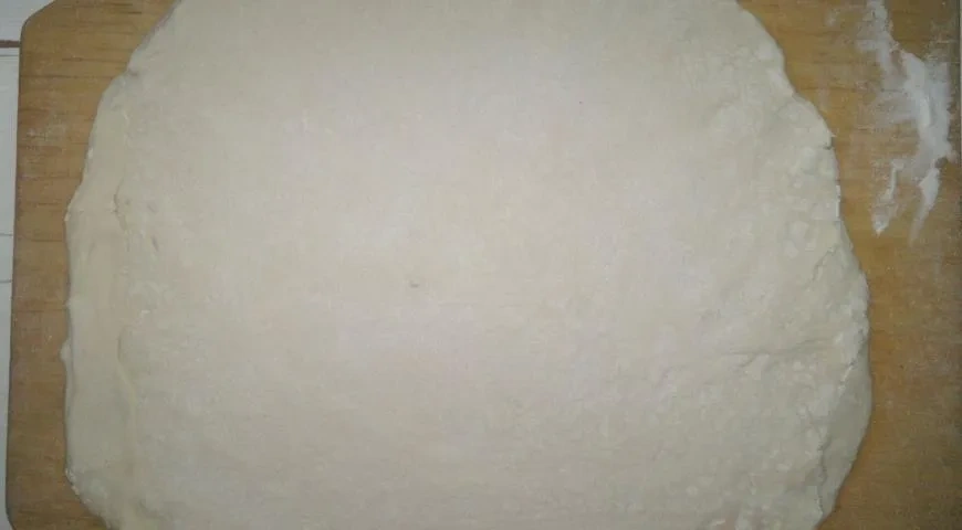 Пицца с оливками и беконом: шаг 1