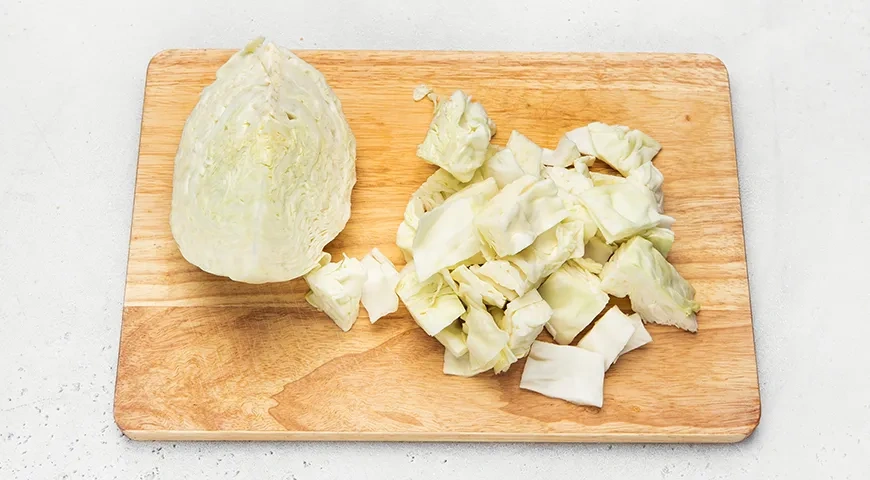 Пилюска (пелюстка) — капуста со свеклой: шаг 1