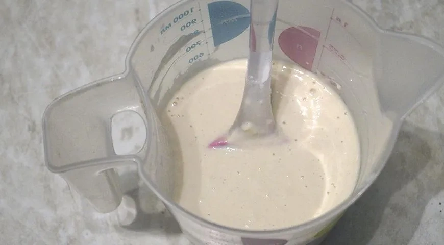 Пирог с яблочным повидлом на дрожжевом тесте: шаг 1