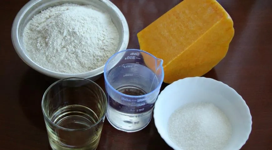 Плацинды с тыквой: шаг 1