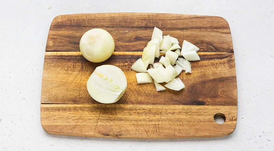 Плов из булгура с курицей: шаг 1