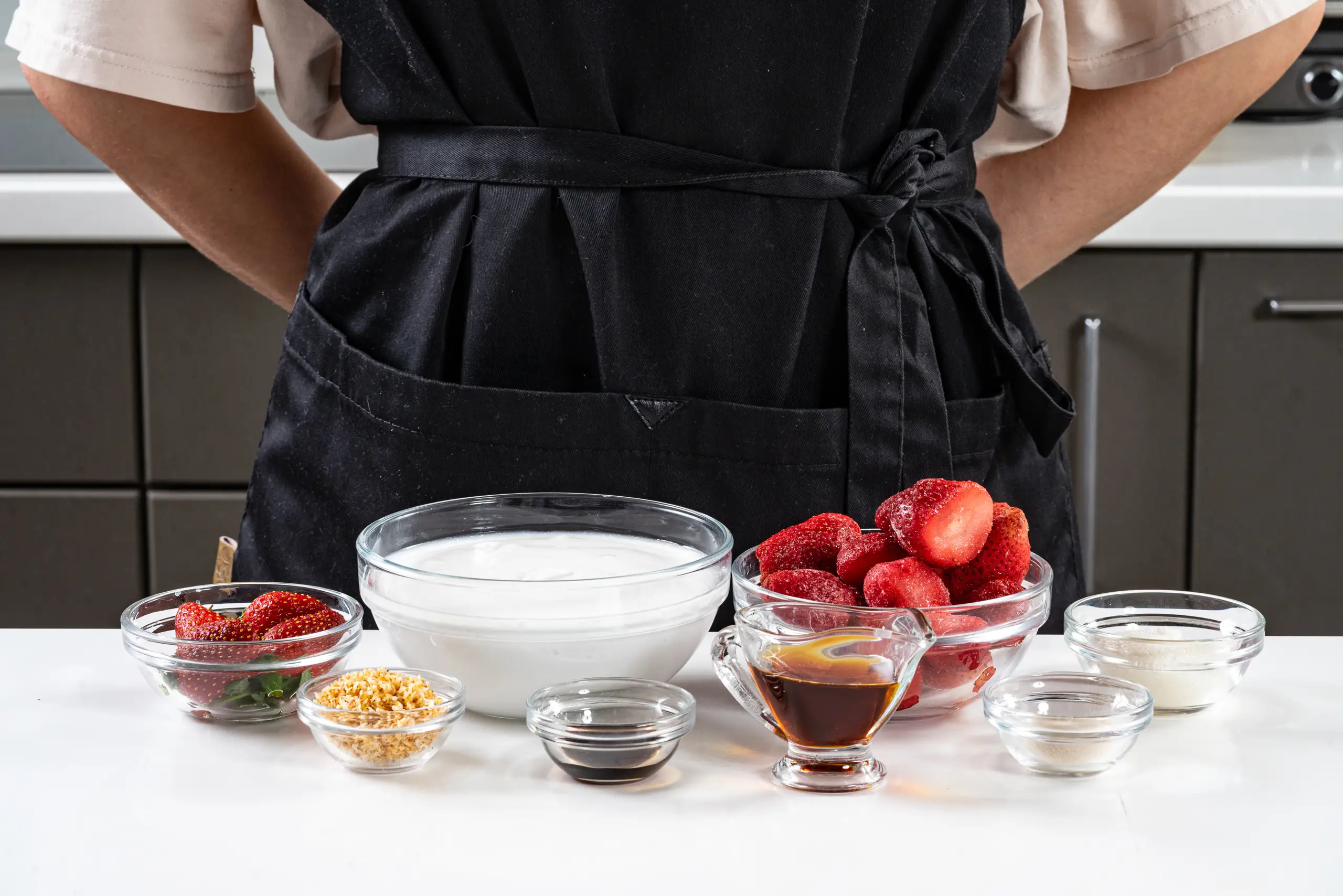 Шаг 1: Постная ягодная панакота