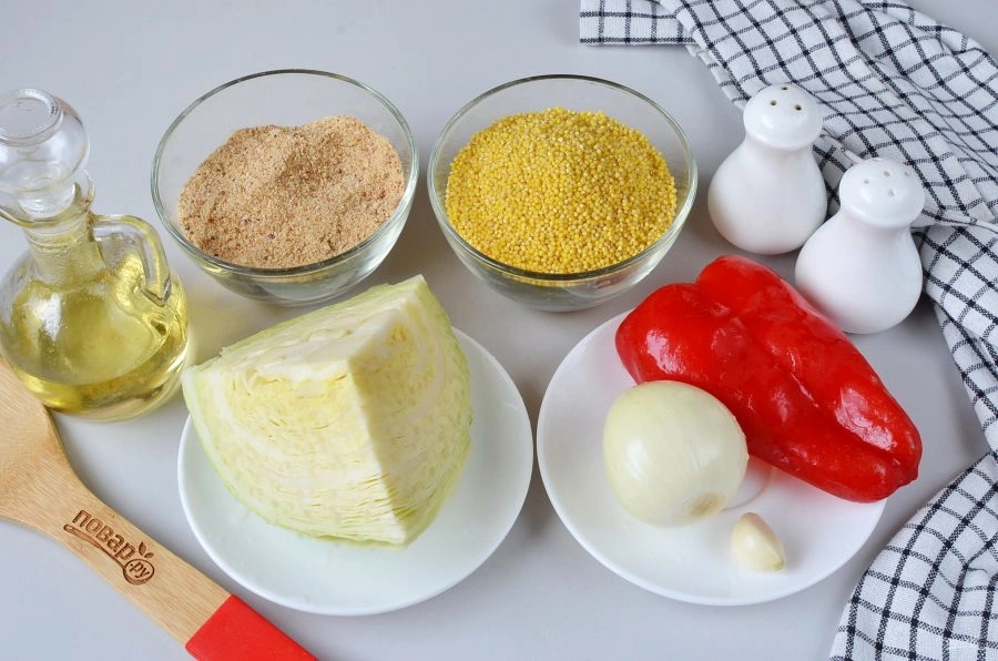 Шаг 1: Постные котлеты из пшена