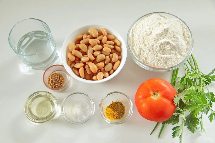 Шаг 1: Постные пирожки с фасолью