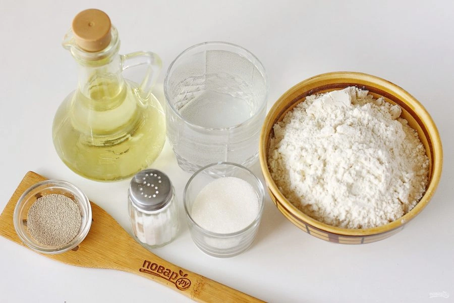 Шаг 1: Постные толстые блины на дрожжах