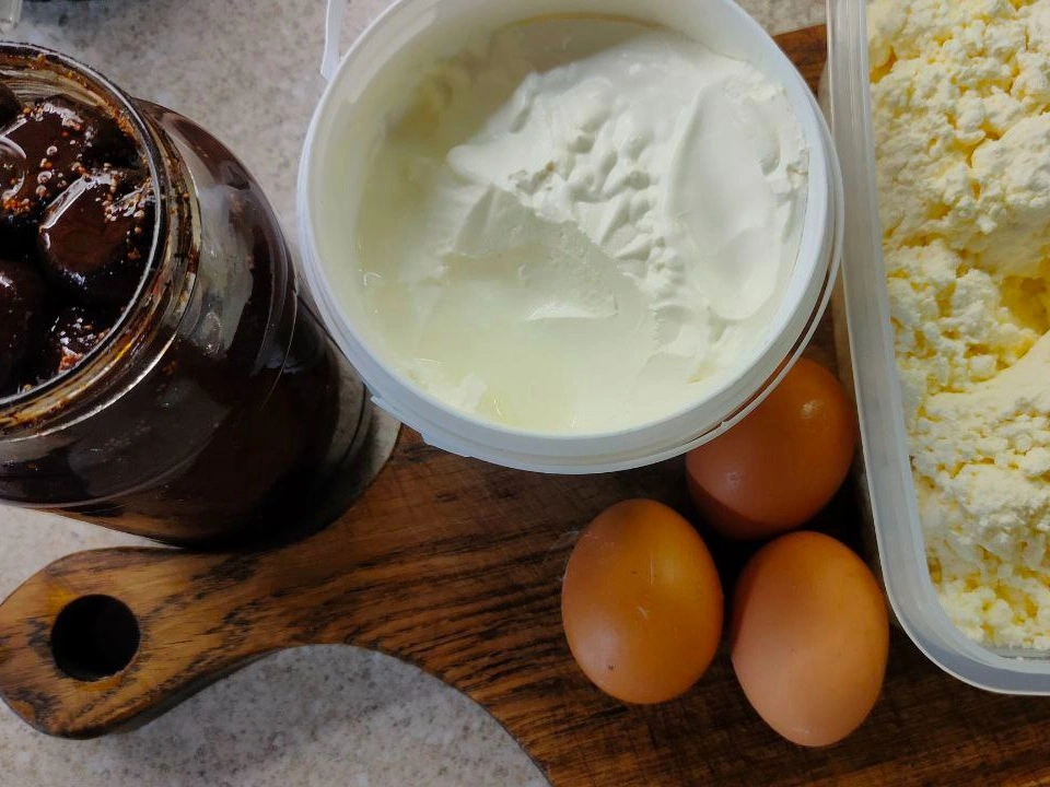 Шаг 1: Простая запеканка с домашним вареньем