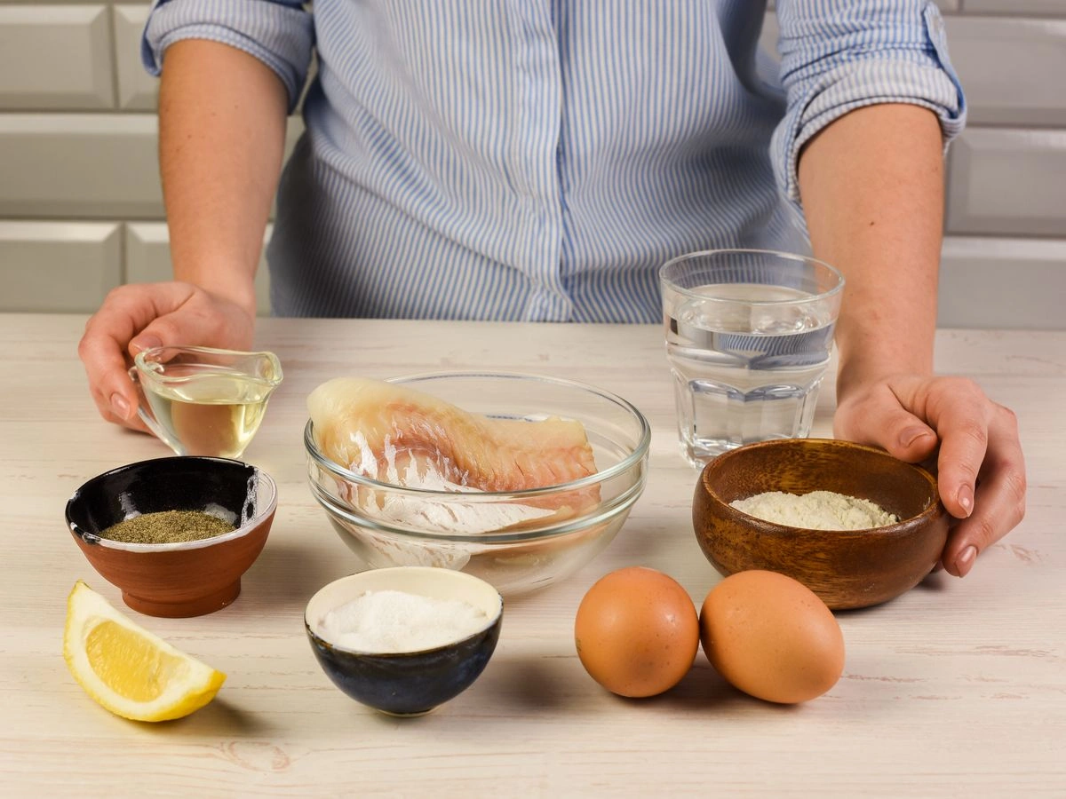 Шаг 1: Простой рецепт минтая в кляре