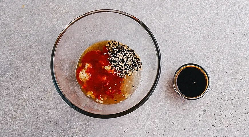 Пулькоги из свинины с рисом: шаг 1