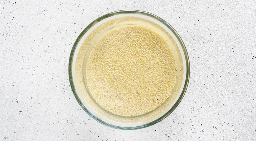 Рассыпчатая пшенная каша на воде: шаг 1