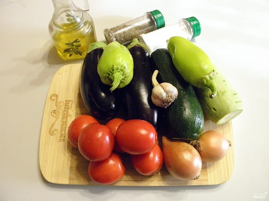 Шаг 1: Рататуй классический рецепт