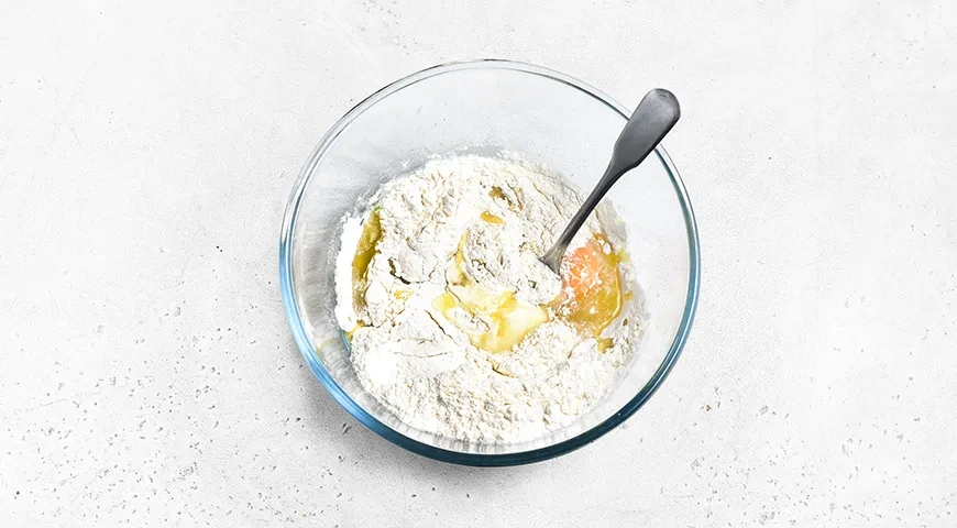 Равиоли с креветками и песто: шаг 1