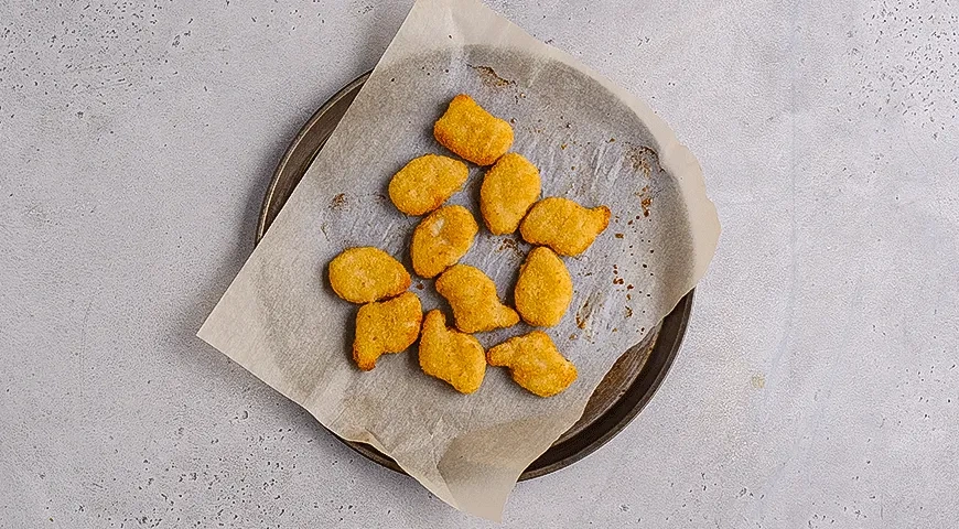 Роллы с наггетсами в домашних условиях: шаг 1