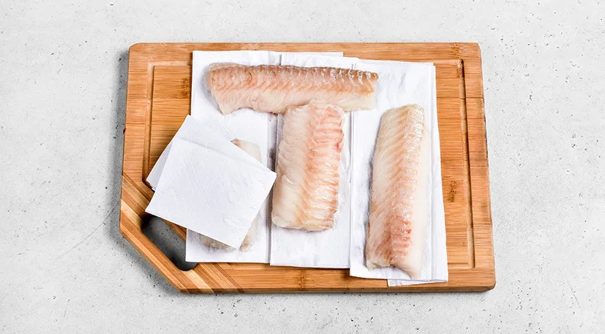 Рыба под маринадом в духовке: шаг 1