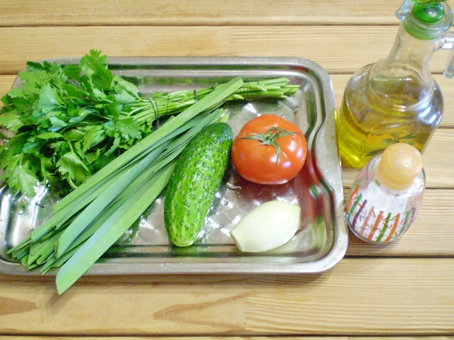 Шаг 1: Салат к шашлыку