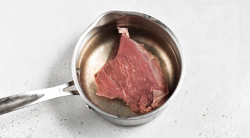 Салат «Клязьма»: шаг 1