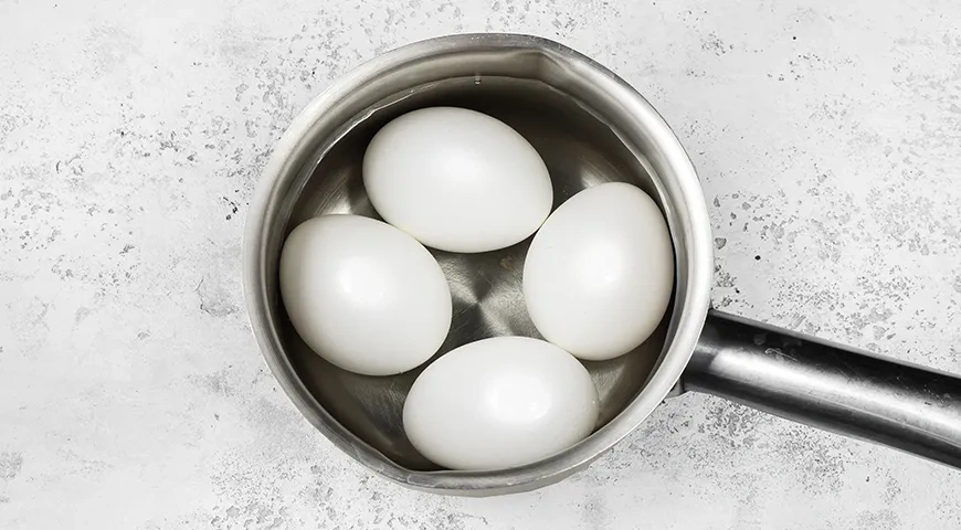 Салат Ленивая мимоза: шаг 1