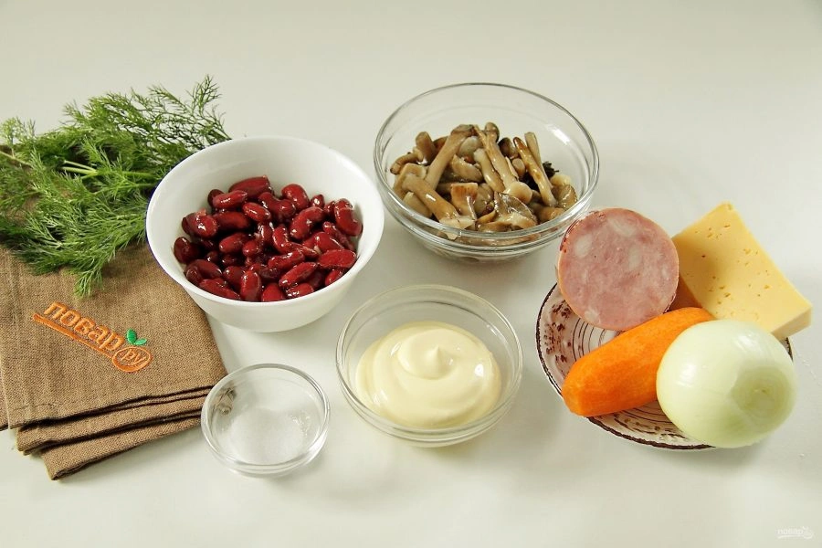 Шаг 1: Салат "Париж"