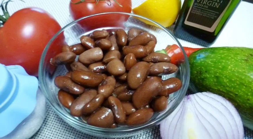 Салат по-техасски: шаг 1