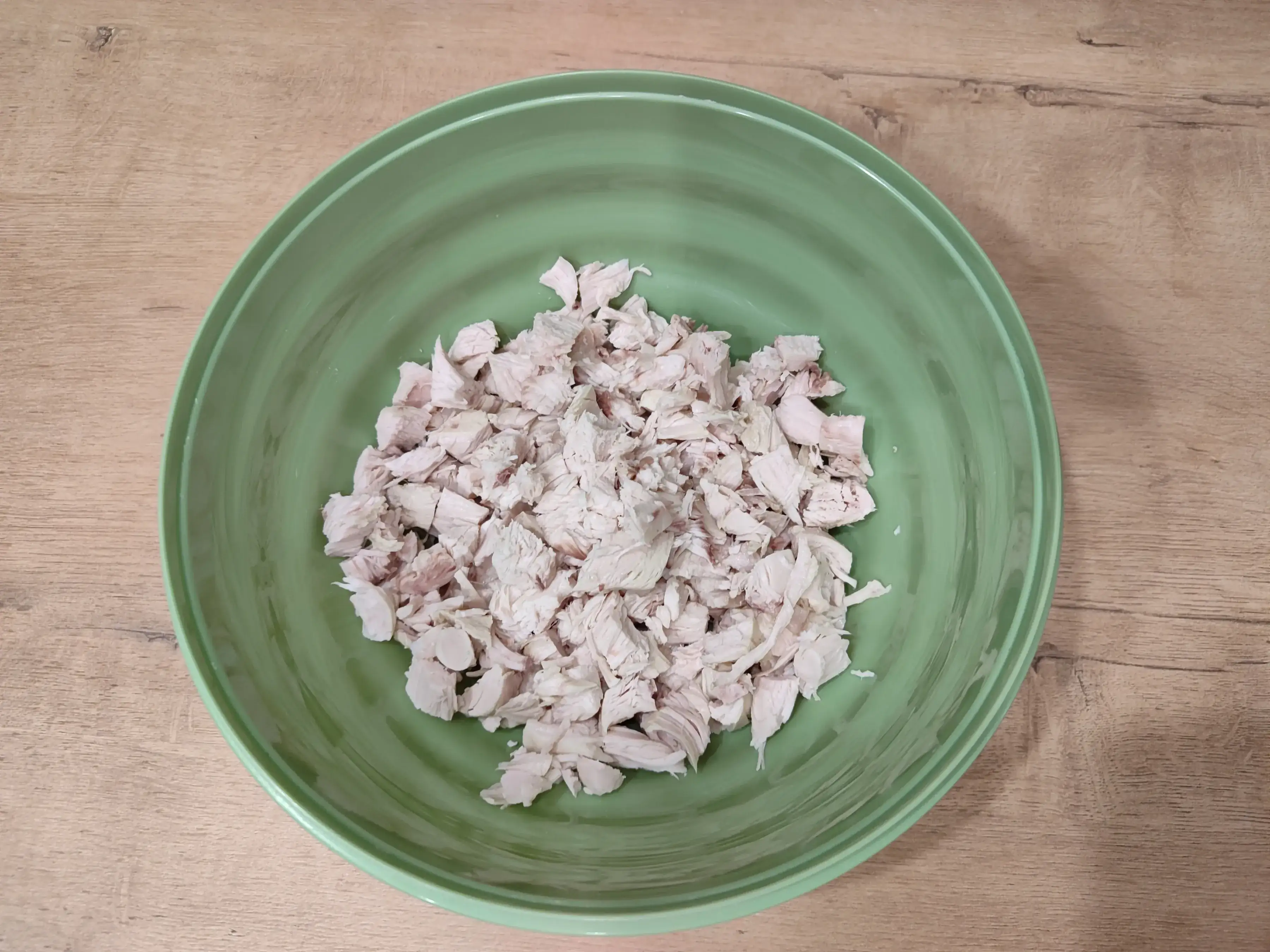 Салат «Счастливая подкова»: шаг 1