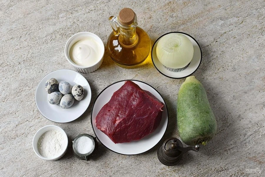 Шаг 1: Салат ташкент классический