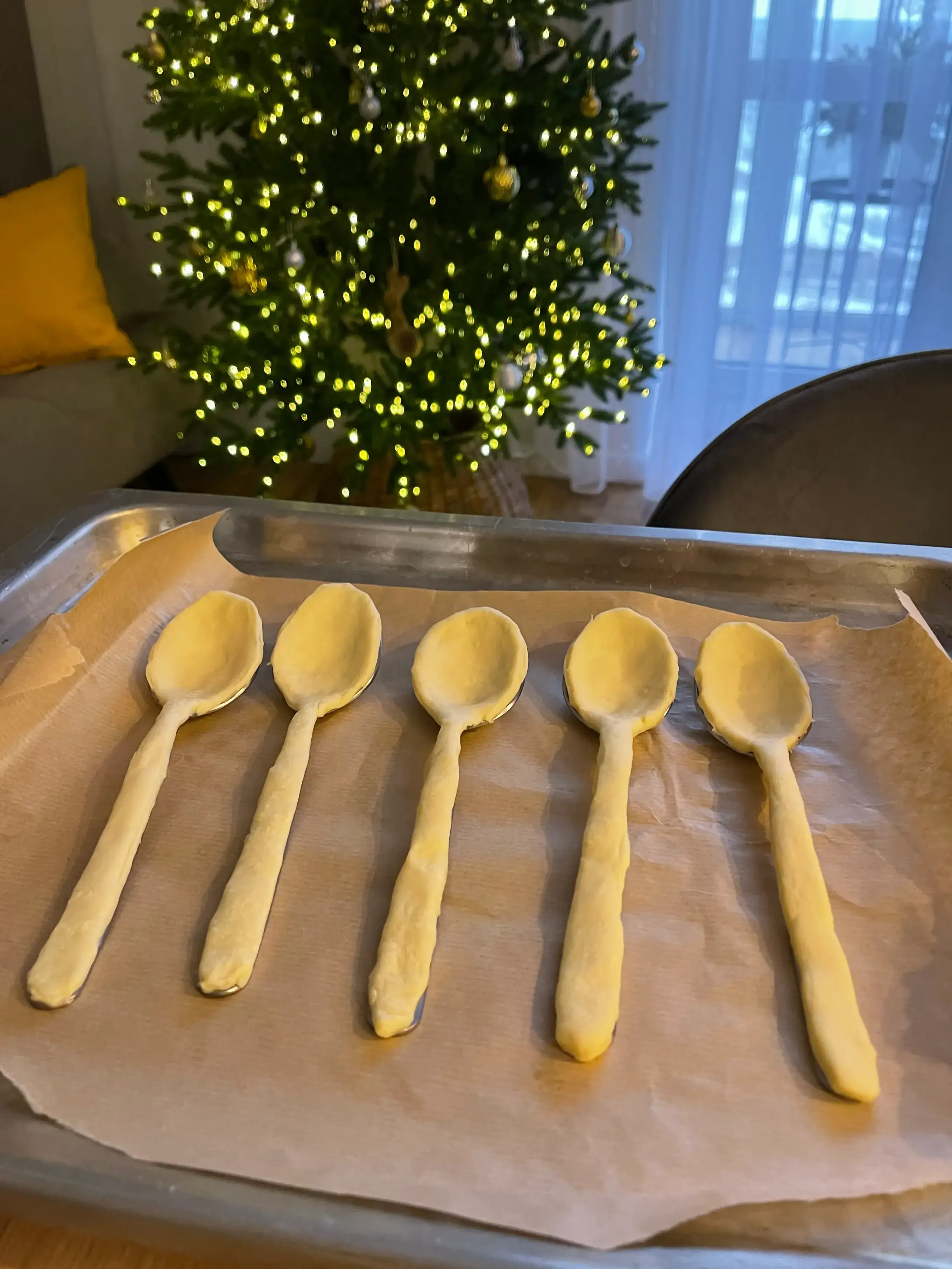 Съедобные ложки-тарталетки: шаг 1