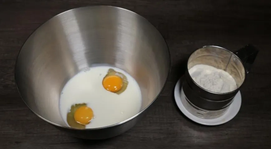 Сэндвичи из венских вафель: шаг 1