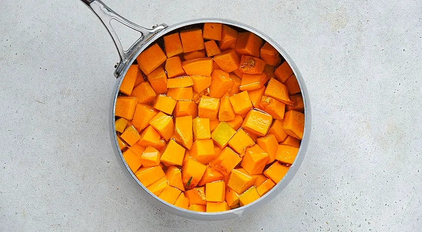 Шакшука с тыквой: шаг 1