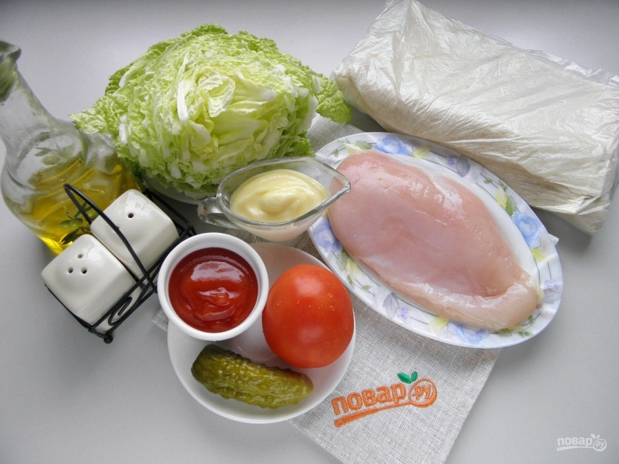 Шаг 1: Шаурма классический рецепт